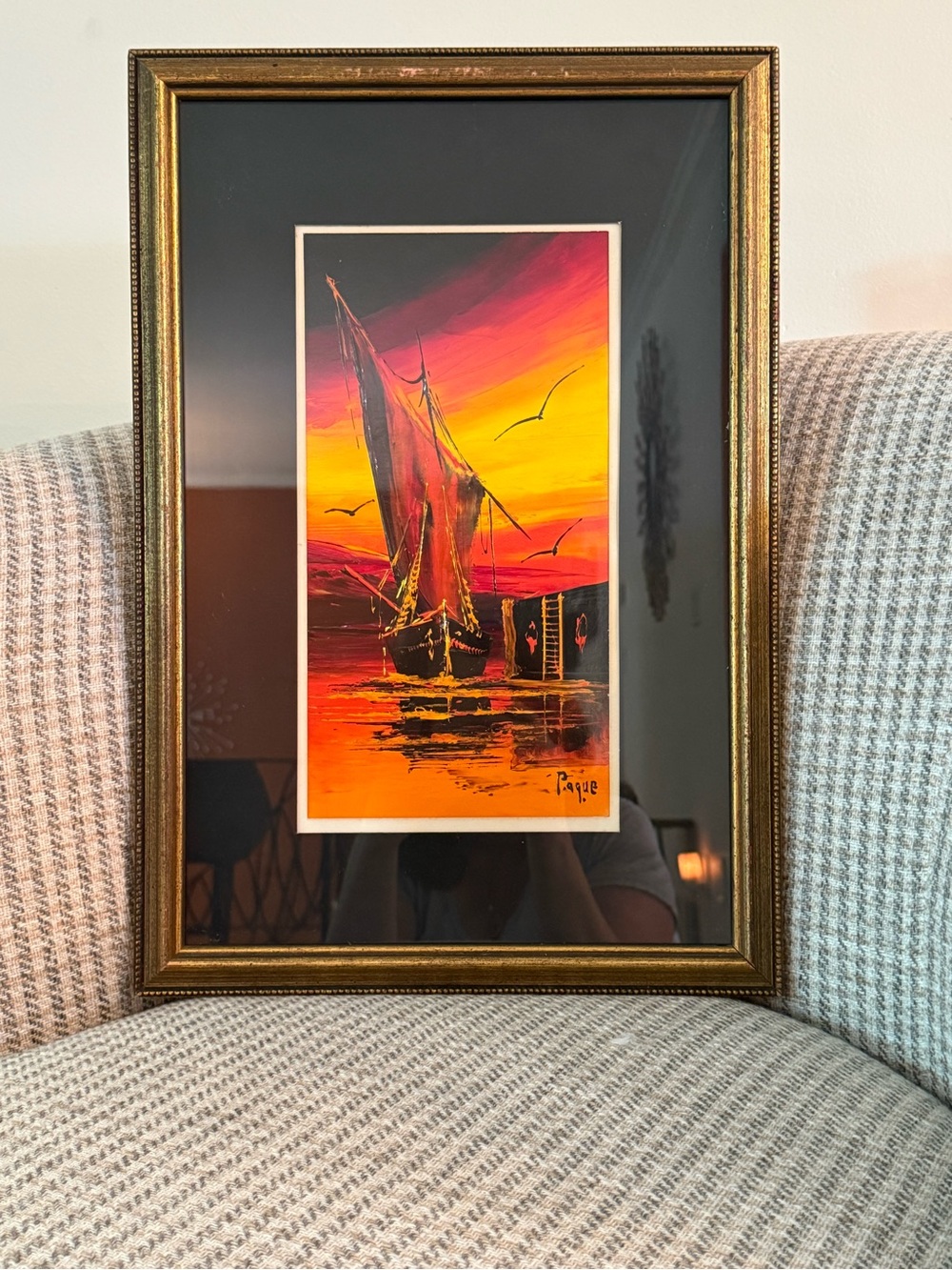 Vintage Oil Painting Framed and Signed